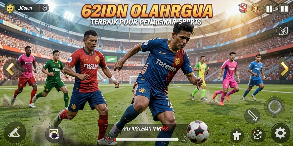Screenshot 62IDN menampilkan aksi seru dalam pertandingan olahraga.