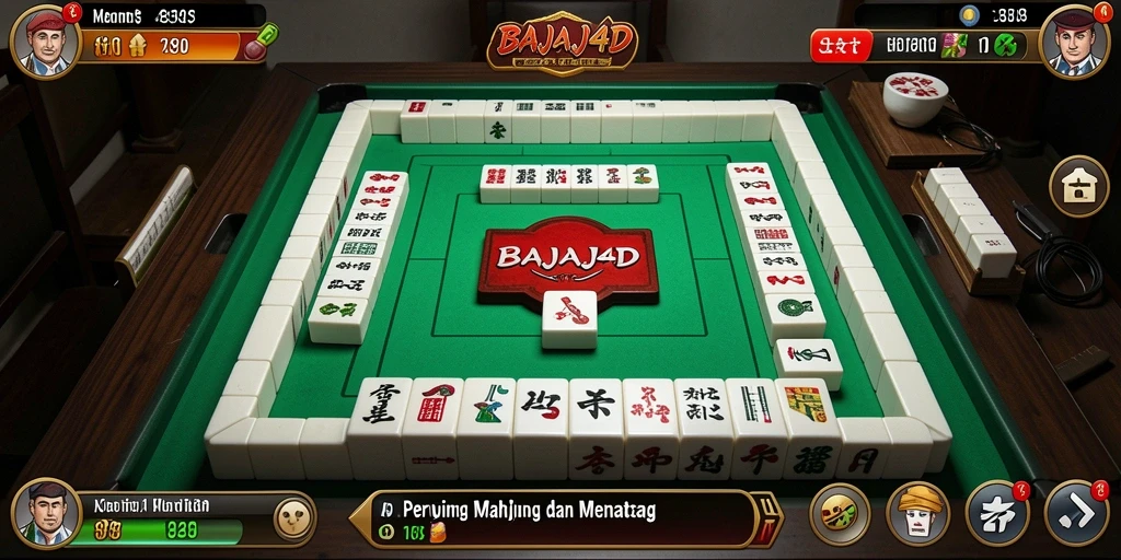 Screenshot gameplay <strong>BAJAJ4D</strong> menampilkan aksi Mahjong yang menegangkan.