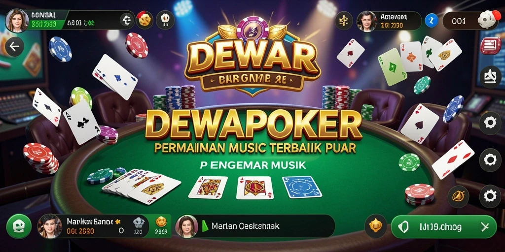 Tampilan gameplay DEWAPOKER yang menarik dan interaktif.