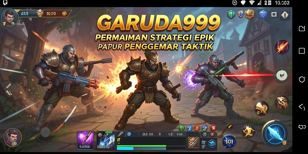 Tampilan strategis dari gameplay GARUDA999 yang menarik.