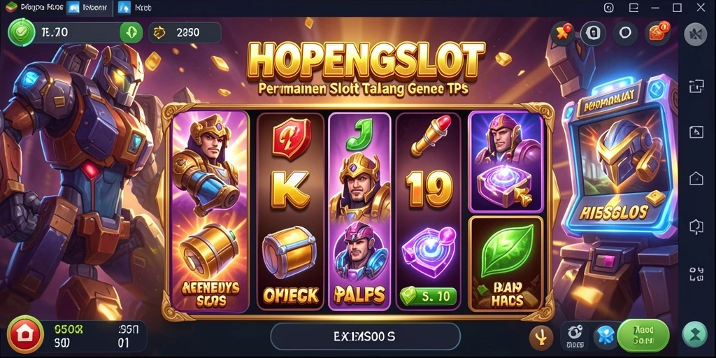Screenshot HOPENGSLOT menunjukkan aksi gameplay slot yang mendebarkan.