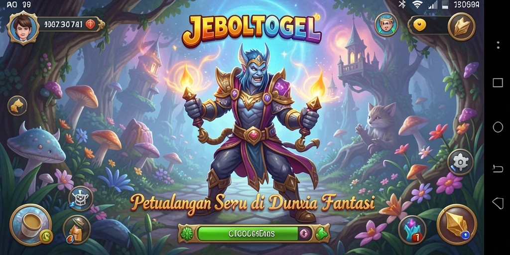 Tampilan gameplay menakjubkan dari JEBOLTOGEL dalam petualangan seru.