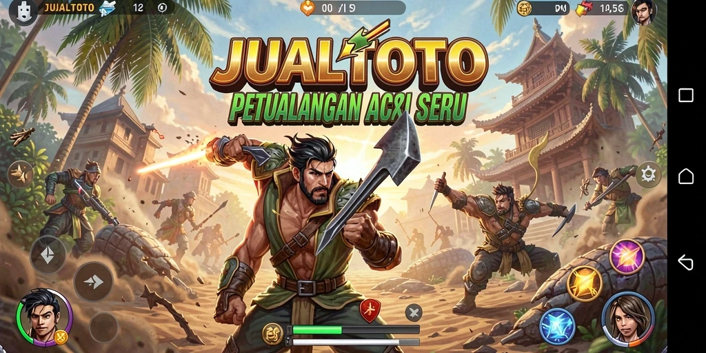 Berinteraksi dengan musuh dalam suasana gameplay yang mendebarkan.