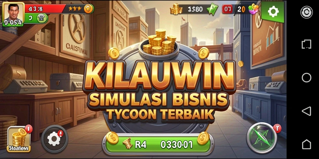 Tampilan gameplay Tycoon yang menarik dan interaktif.