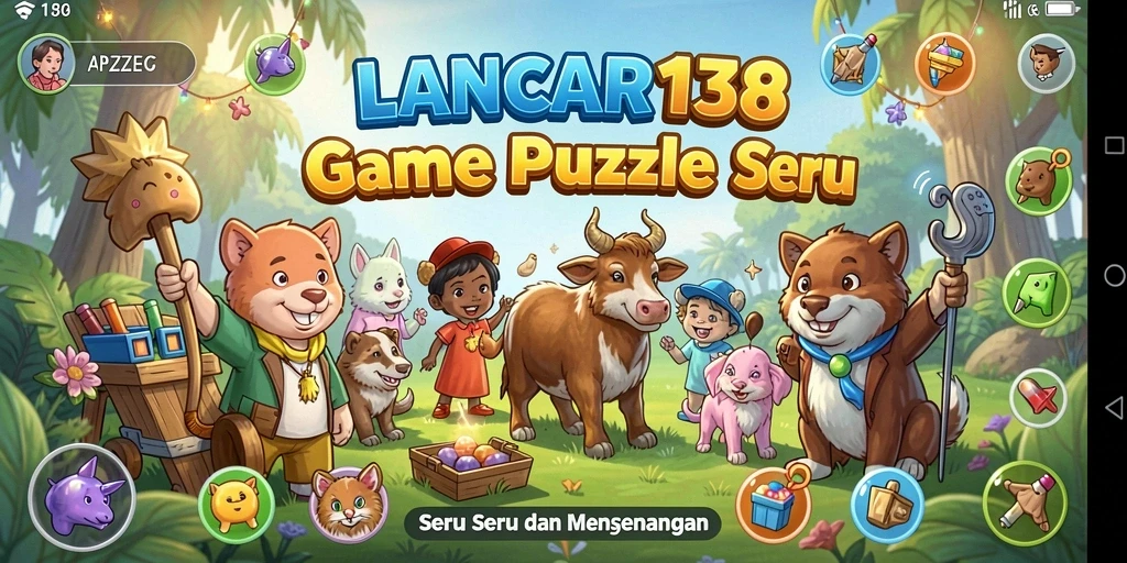 Screenshot gameplay LANCAR138 menunjukkan tantangan puzzle yang menarik.