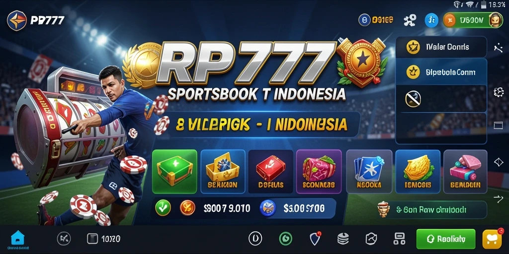 Tampilan menarik dari Gameplay RP777 Sportsbook