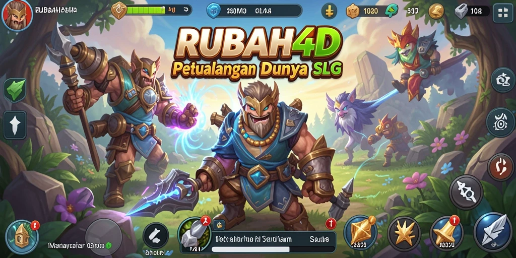 Tangkapan layar gameplay <strong>RUBAH4D</strong> yang menunjukkan aksi pertempuran strategis.