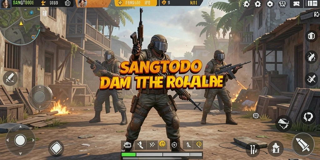 Tangkapan layar gameplay SANGTOTO yang mendebarkan dalam pertempuran Battle Royale.