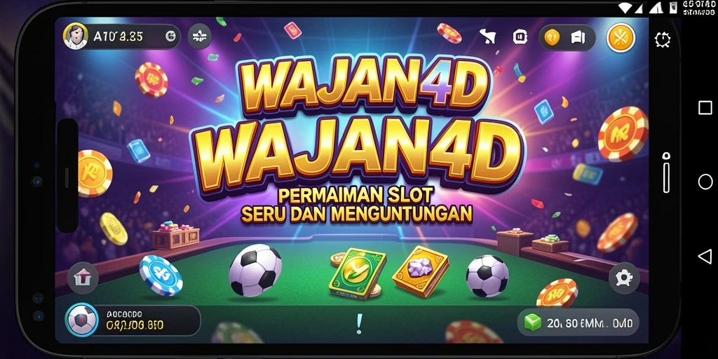 Tampilan gameplay WAJAN4D yang seru dan menarik.