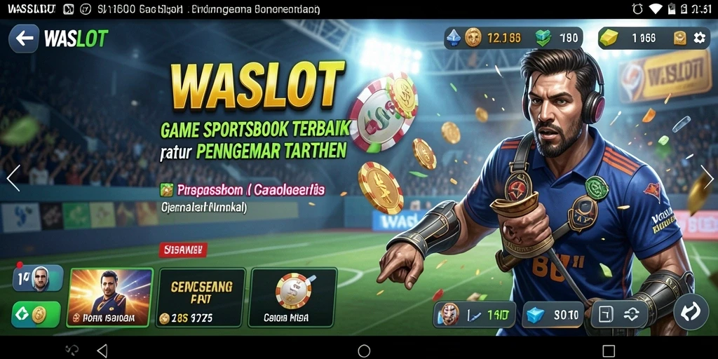 Screenshot gameplay <strong>WASLOT</strong> menunjukkan antarmuka pengguna yang menarik dan mudah dinavigasi.